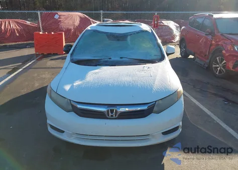 2012 Honda Civic Ex from USA, damaged, VIN 19XFB2F82CE101503